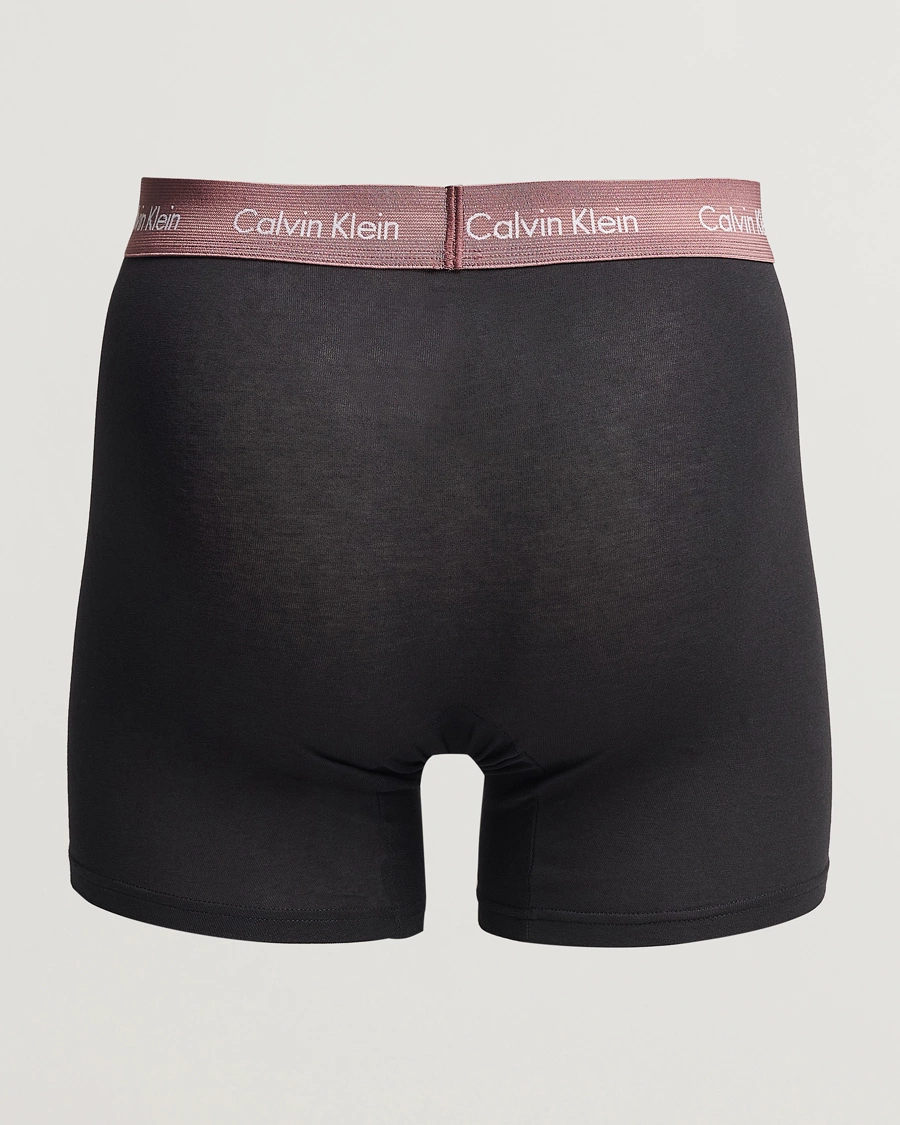 Herre |  | Calvin Klein | Cotton Stretch 3-Pack Boxer Breif Rose/Ocean/White
