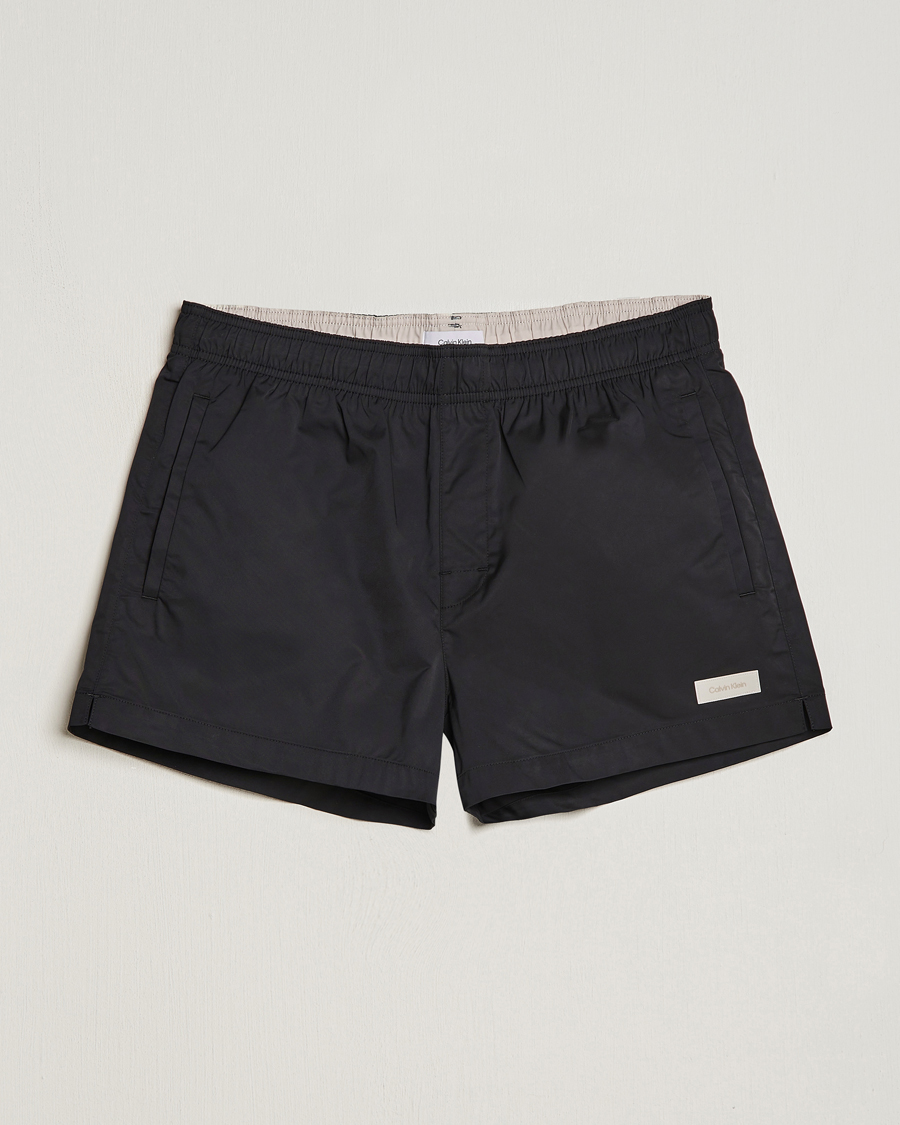 Herre | Badeshorts | Calvin Klein | Logo Drawstring Swimshorts Black