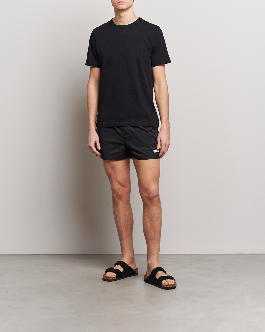Herre | Badeshorts | Calvin Klein | Logo Drawstring Swimshorts Black