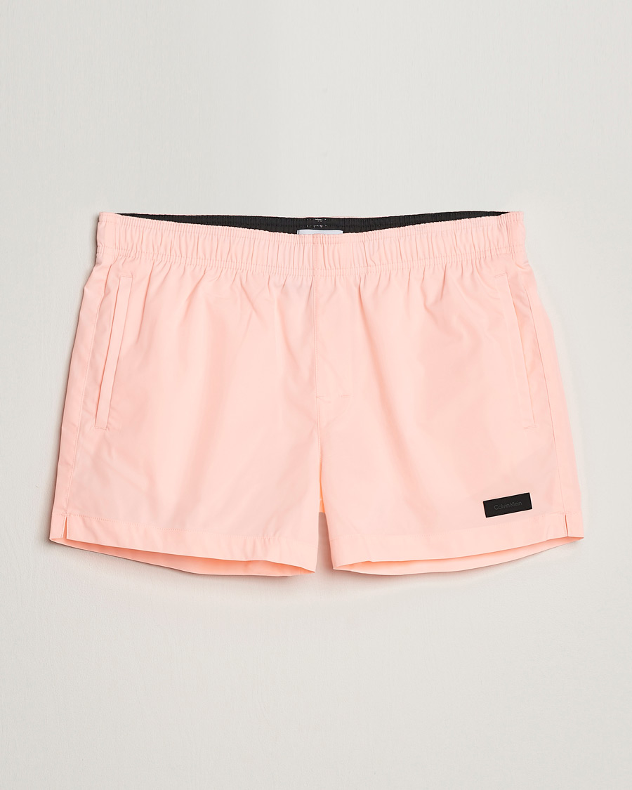 Herre | Badeshorts | Calvin Klein | Logo Drawstring Swimshorts Pale Rosette