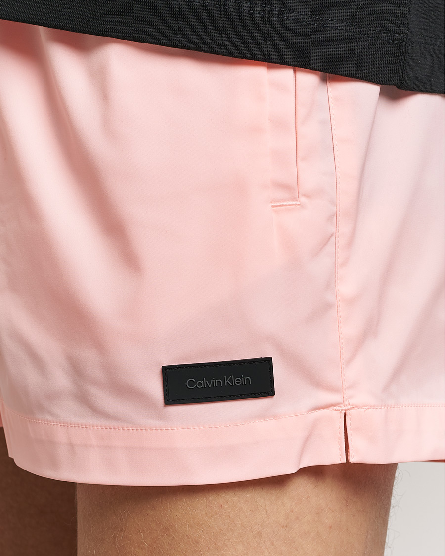 Herre | Badeshorts | Calvin Klein | Logo Drawstring Swimshorts Pale Rosette