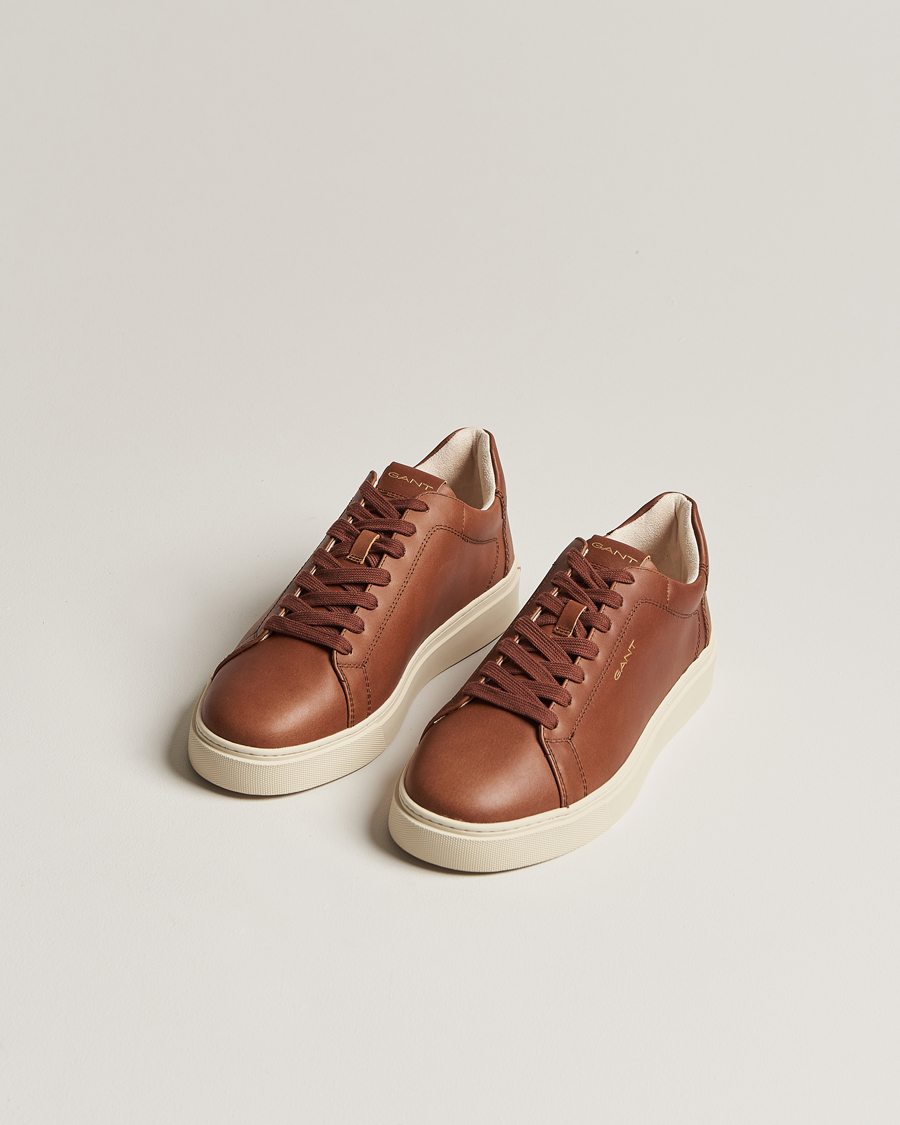 Herr | GANT | GANT | Mc Julien Leather Sneaker Cognac