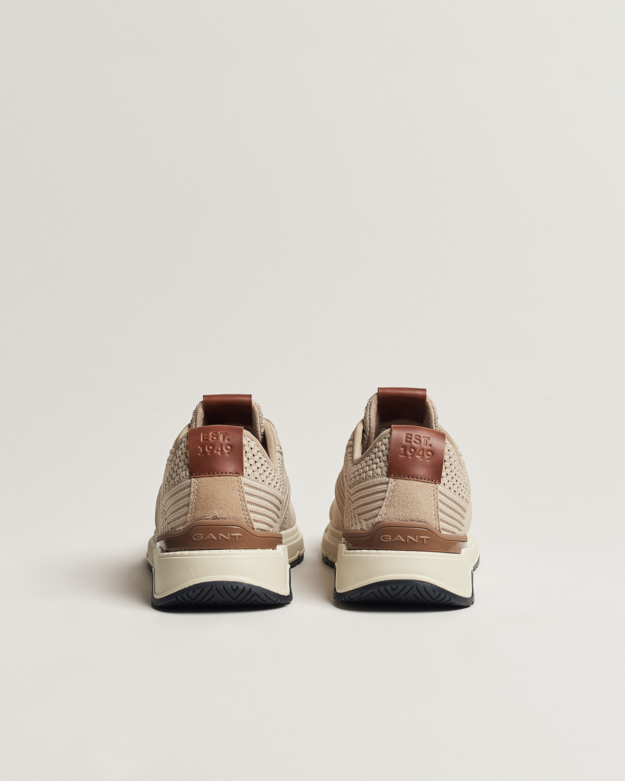 Herre | GANT Jeuton Mesh Sneaker Taupe | GANT | Jeuton Mesh Sneaker Taupe