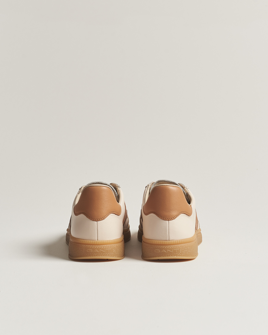 Herre | GANT Cuzmo Leather Sneaker Beige/Tan | GANT | Cuzmo Leather Sneaker Beige/Tan