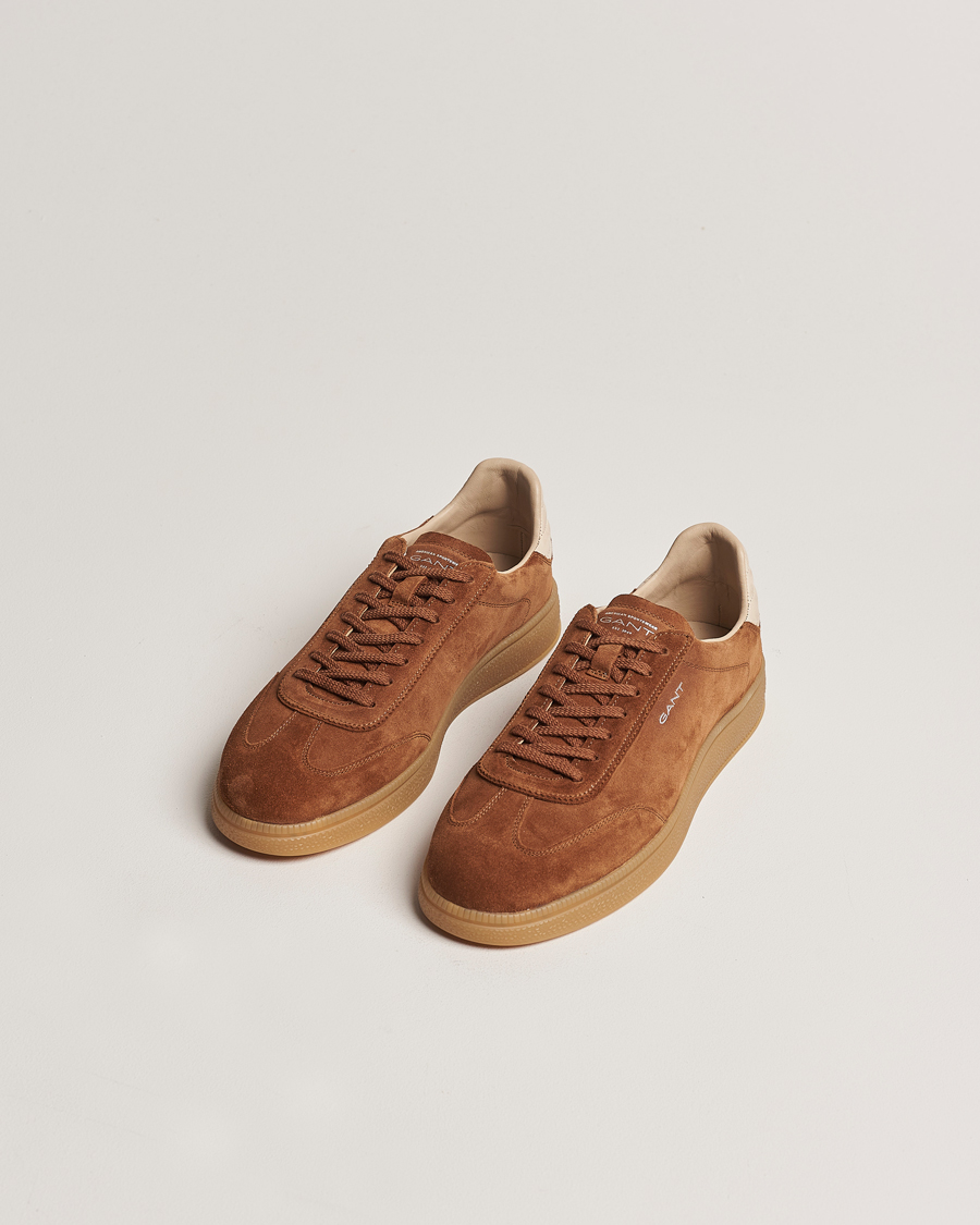 Herre | GANT | GANT | Cuzmo Suede Sneaker Brown