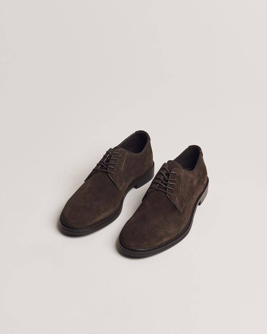 Herre | Derbys | GANT | Bidford Suede Derby Coffee Brown