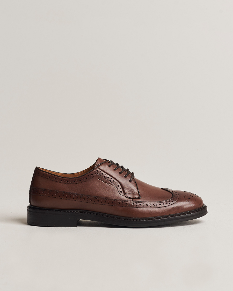 Herre | GANT Bidford Leather Brogues Cognac | GANT | Bidford Leather Brogues Cognac