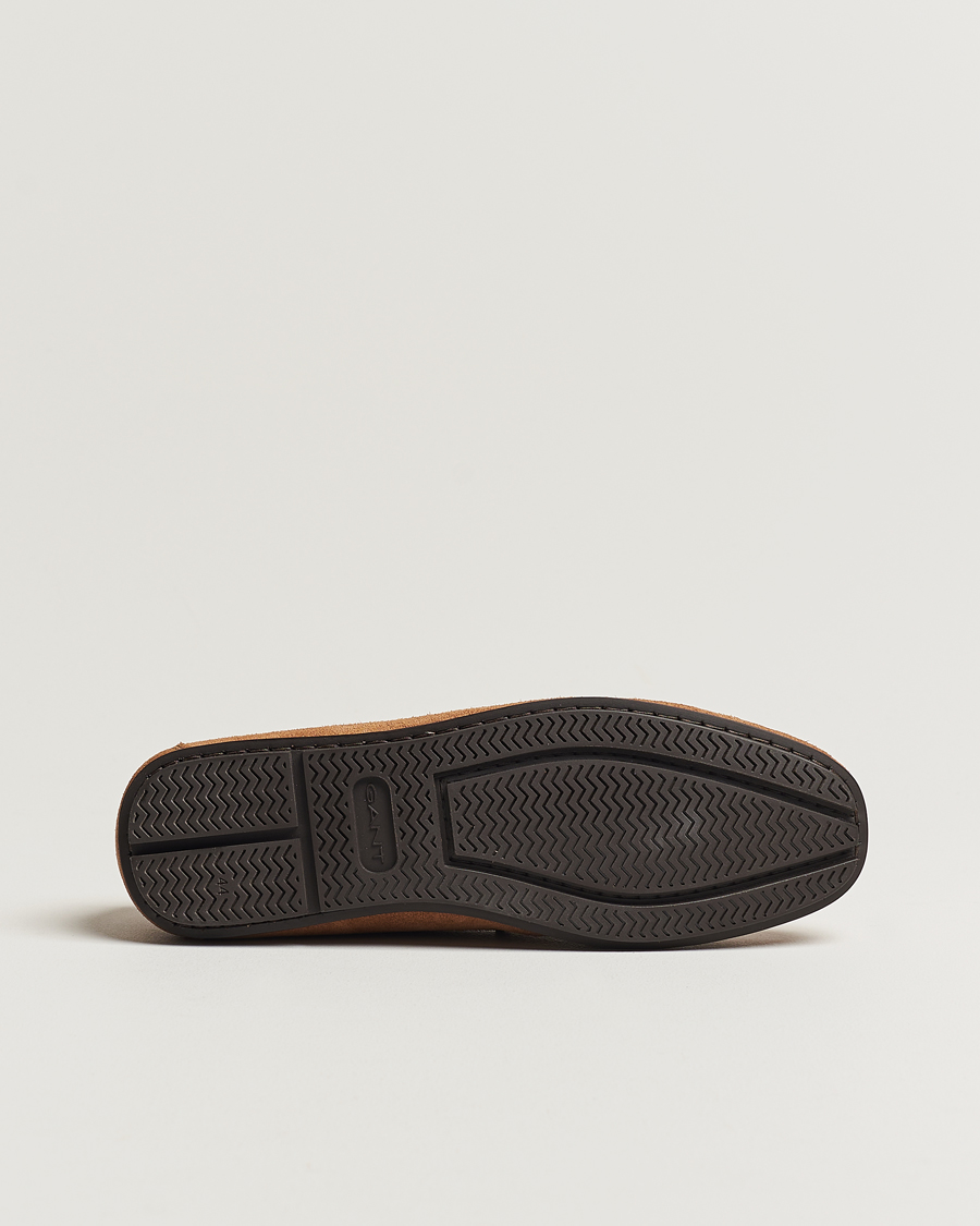 Herre | GANT Wilmon Suede Car Shoe Cognac | GANT | Wilmon Suede Car Shoe Cognac