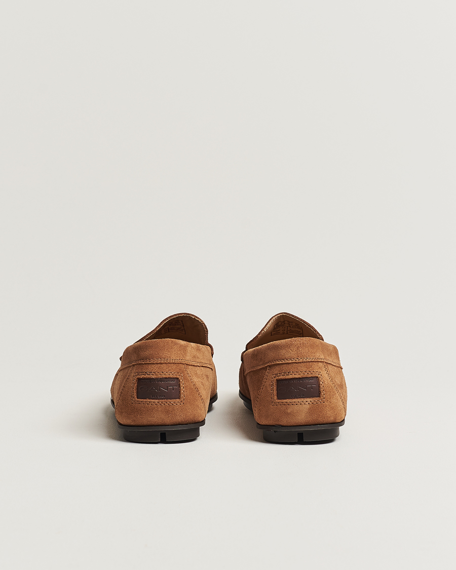 Herre | GANT Wilmon Suede Car Shoe Cognac | GANT | Wilmon Suede Car Shoe Cognac