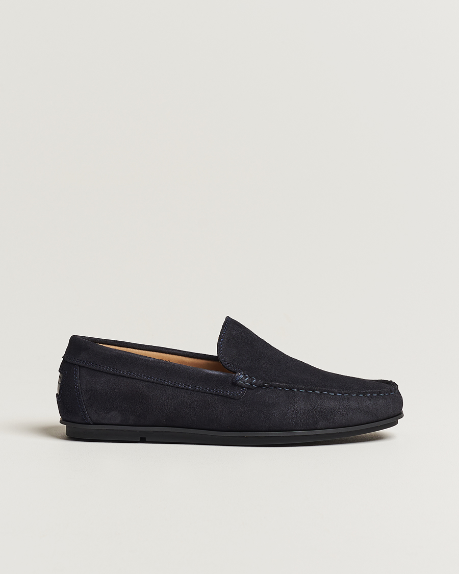 Herre | GANT Wilmon Suede Car Shoe Marine | GANT | Wilmon Suede Car Shoe Marine