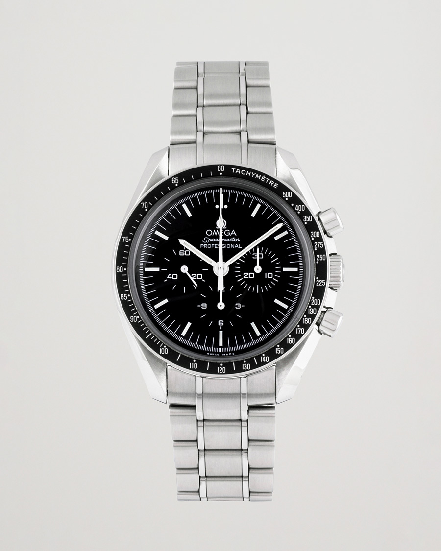 Herre | Omega Pre-Owned Speedmaster Moonwatch PRO 005 Steel Black Silver | Omega Pre-Owned | Speedmaster Moonwatch PRO 005 Steel Black Silver