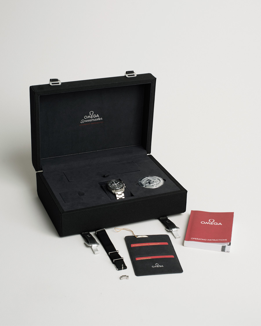 Herre | Omega Pre-Owned Speedmaster Moonwatch PRO 005 Steel Black Silver | Omega Pre-Owned | Speedmaster Moonwatch PRO 005 Steel Black Silver