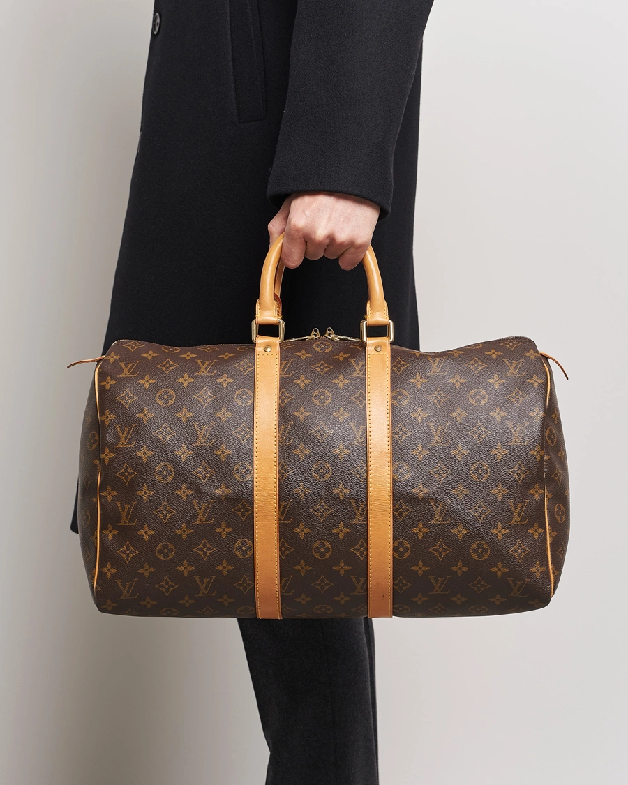 Herre | Pre-owned Assesoarer | Louis Vuitton Pre-Owned | Keepall 45 Bag Monogram 