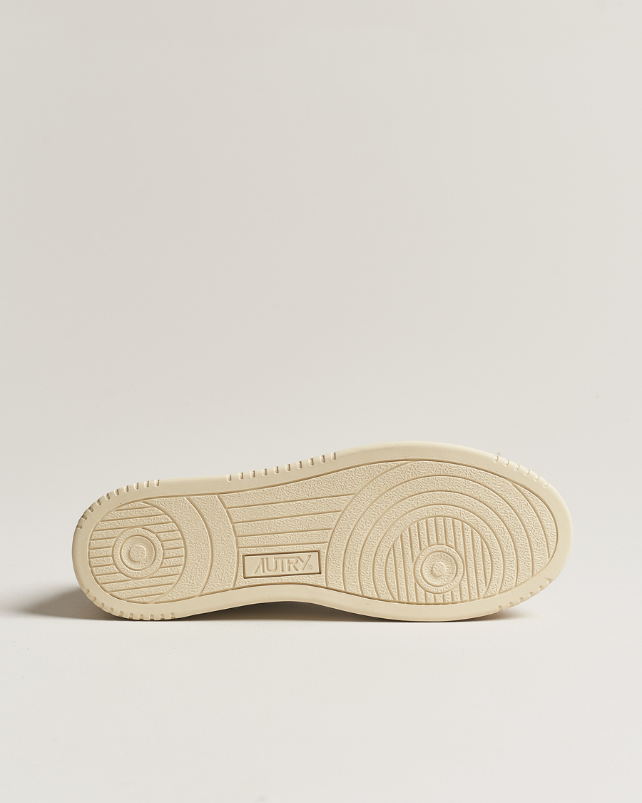 Herre | Sneakers | Autry | Medalist Low Super Soft Goat Leather Sneaker White/Black