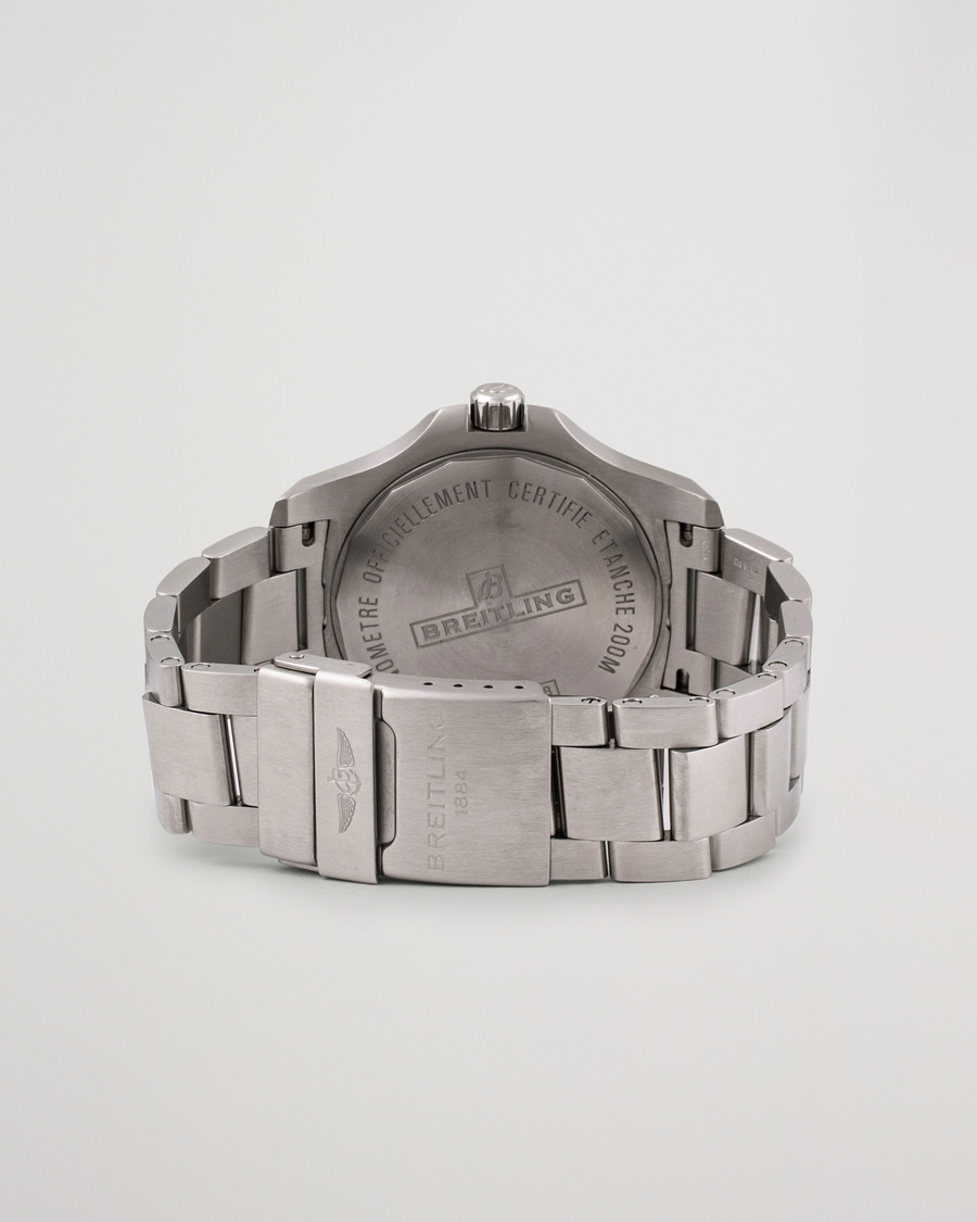 Herre | Breitling Pre-Owned Chronomat Colt A17388101B1A1 Silver | Breitling Pre-Owned | Chronomat Colt A17388101B1A1 Silver