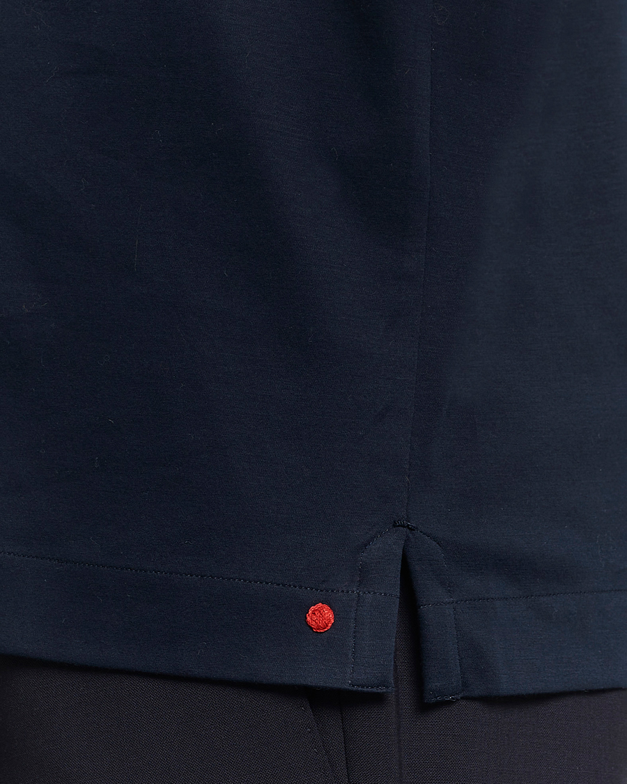 Herre | Skjorter | Kiton | Popover Shirt Navy