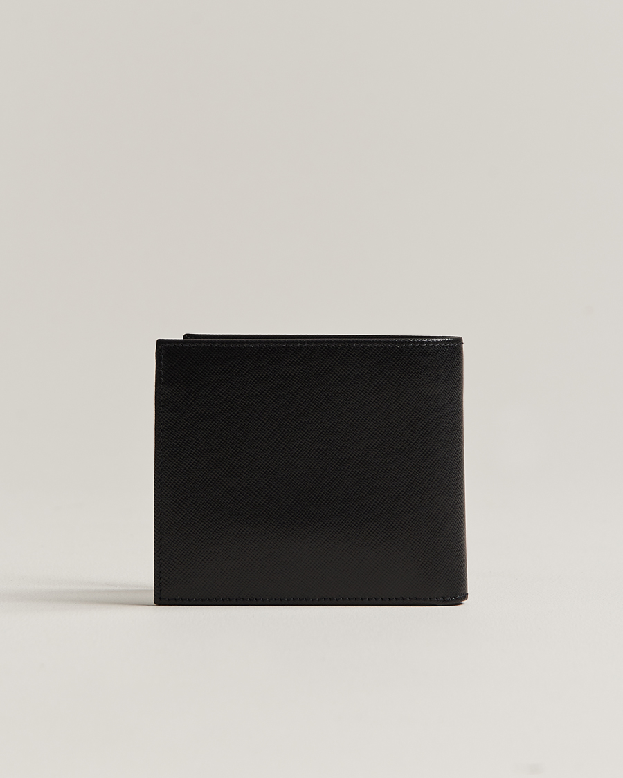 Herre | Avdelinger | Kiton | Saffiano Leather Wallet Black