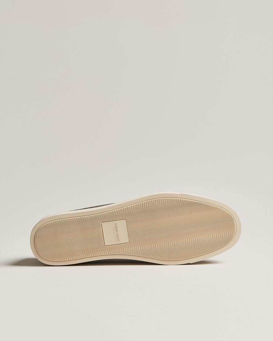 Herre | Giorgio Armani Intrecci Loafers Grey Suede | Giorgio Armani | Intrecci Loafers Grey Suede