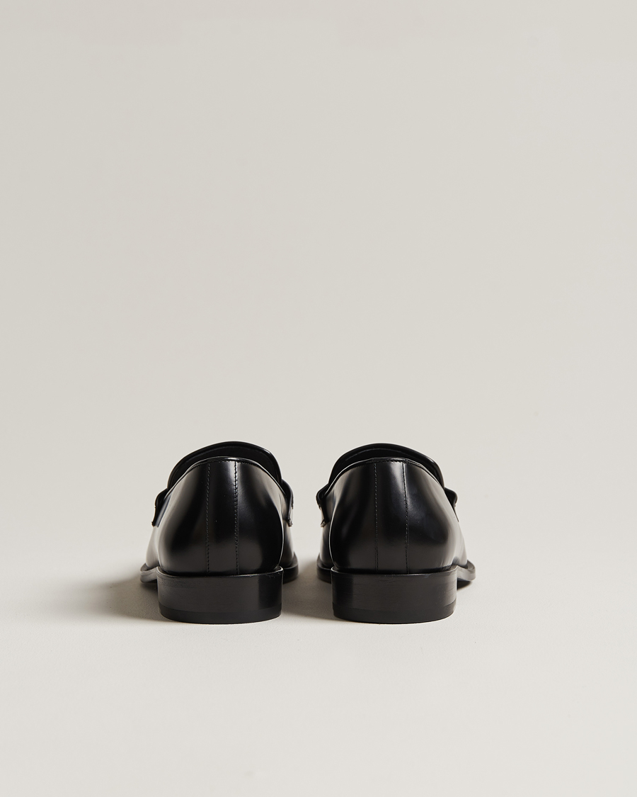 Herre | Giorgio Armani Penny Loafers Black Calf | Giorgio Armani | Penny Loafers Black Calf