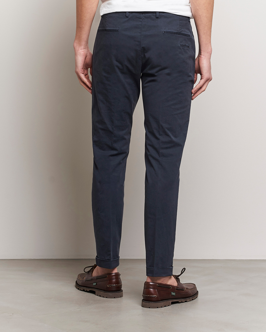 Herre | Bukser | Briglia 1949 | Slim Fit Cotton Stretch Chinos Navy