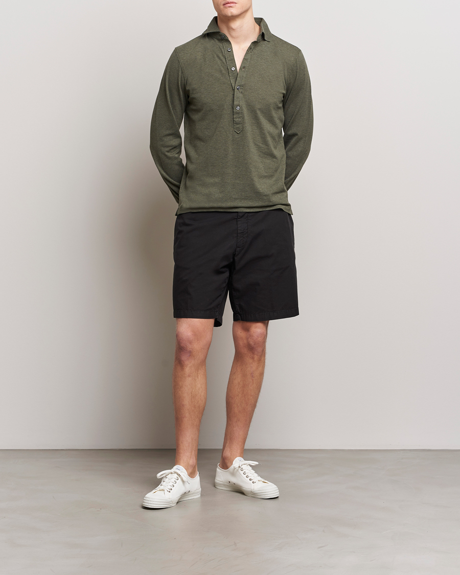 Herre | Shorts | Briglia 1949 | Easy Fit Cotton Shorts Black
