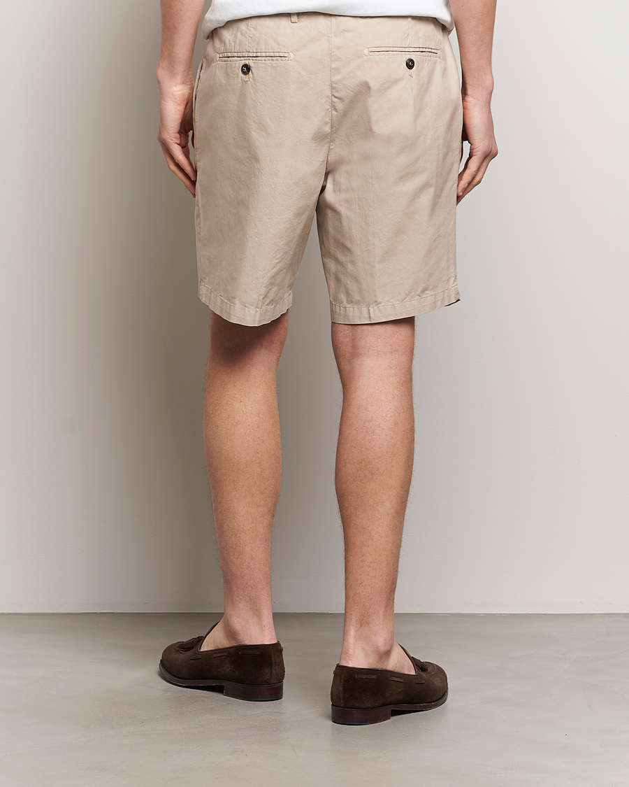 Herre | Shorts | Briglia 1949 | Easy Fit Cotton Shorts Beige
