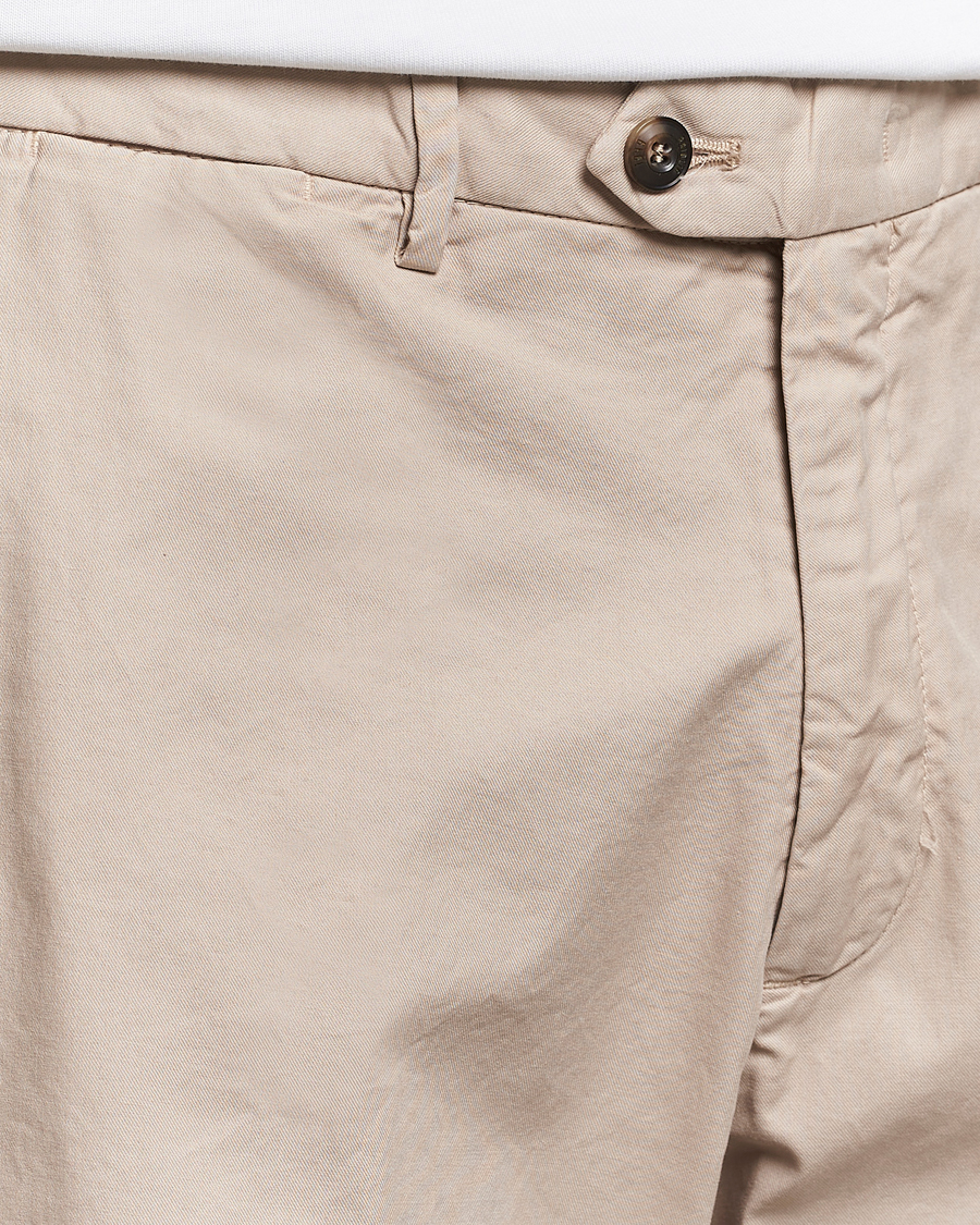Herre | Shorts | Briglia 1949 | Easy Fit Cotton Shorts Beige