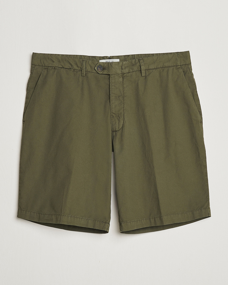 Herre | Shorts | Briglia 1949 | Easy Fit Cotton Shorts Olive