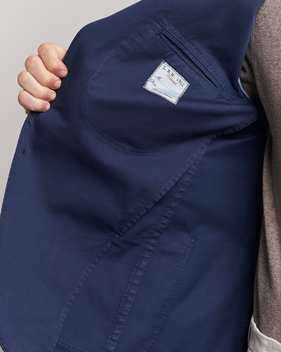 Herre | Dressjakker | L.B.M. 1911 | Jack Regular Fit Cotton Stretch Blazer Navy