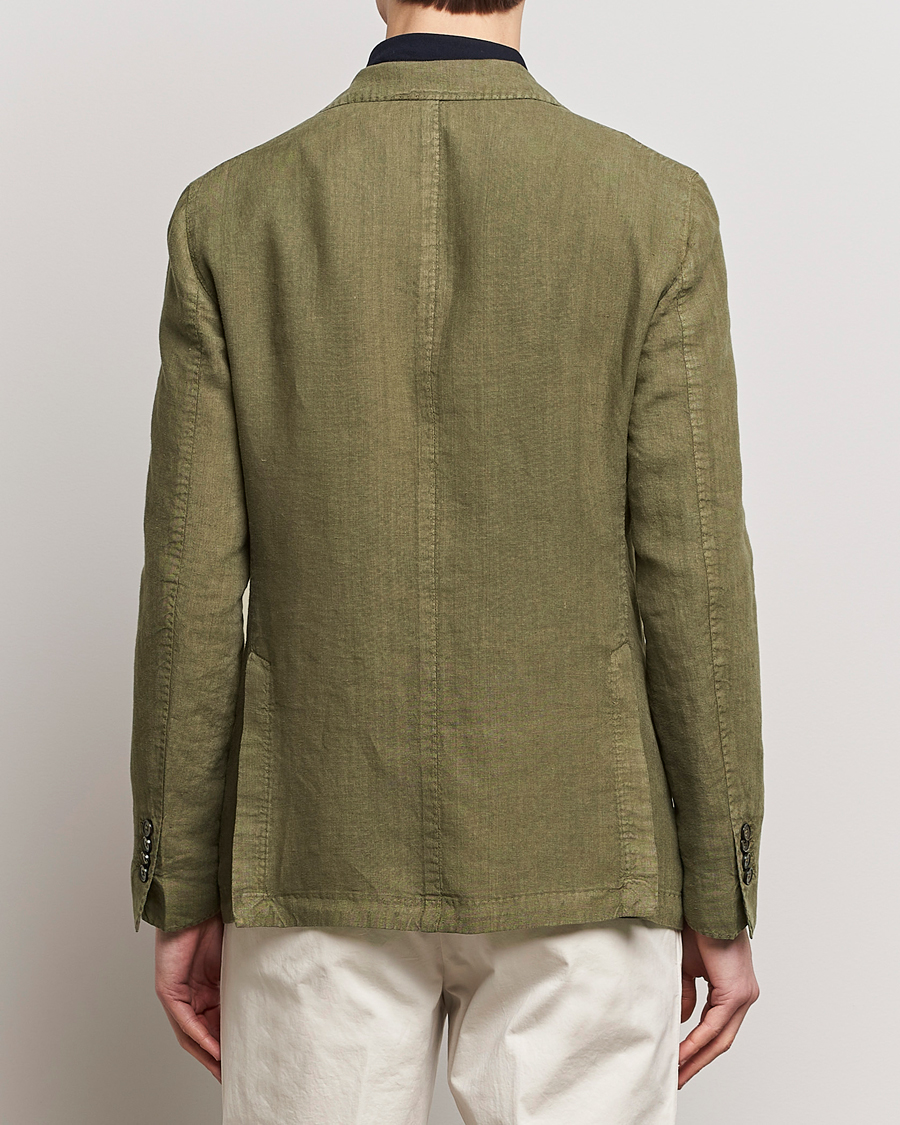 Herre | Dressjakker | L.B.M. 1911 | Jack Regular Fit Linen Blazer Olive