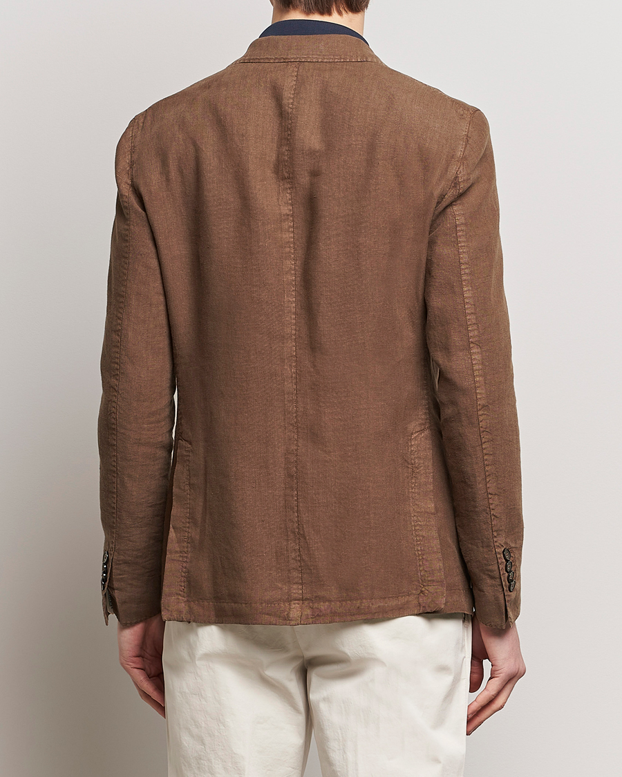 Herre | Dressjakker | L.B.M. 1911 | Jack Regular Fit Linen Blazer Brown