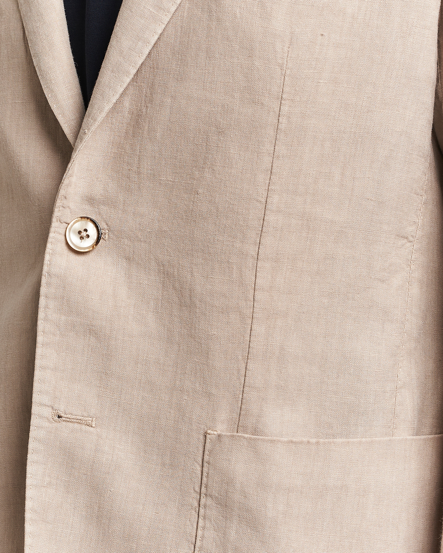 Herre | Dressjakker | L.B.M. 1911 | Jack Regular Fit Linen Blazer Sand