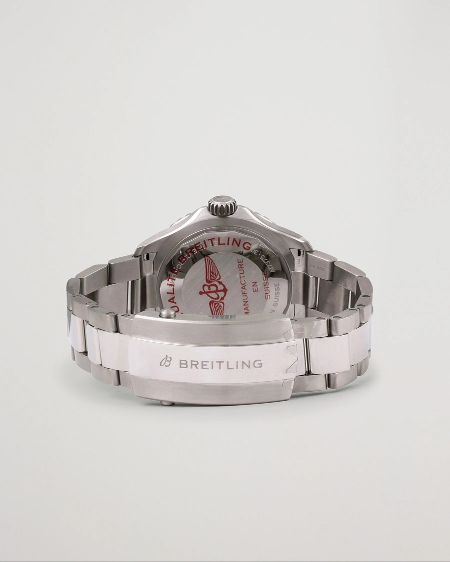 Brukt |  | Breitling Pre-Owned | Superocean 42 A17375 Silver