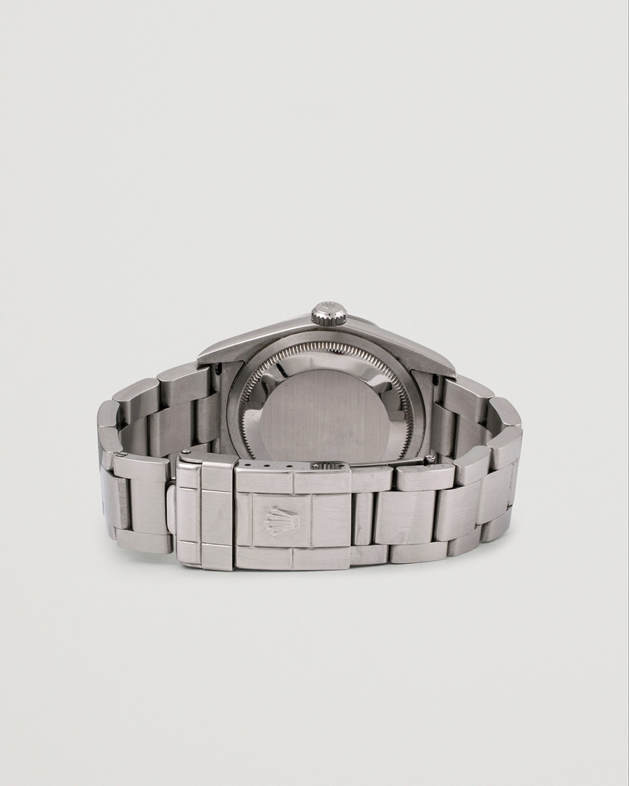 Herre | Rolex Pre-Owned Explorer 114270 Steel Black Silver | Rolex Pre-Owned | Explorer 114270 Steel Black Silver