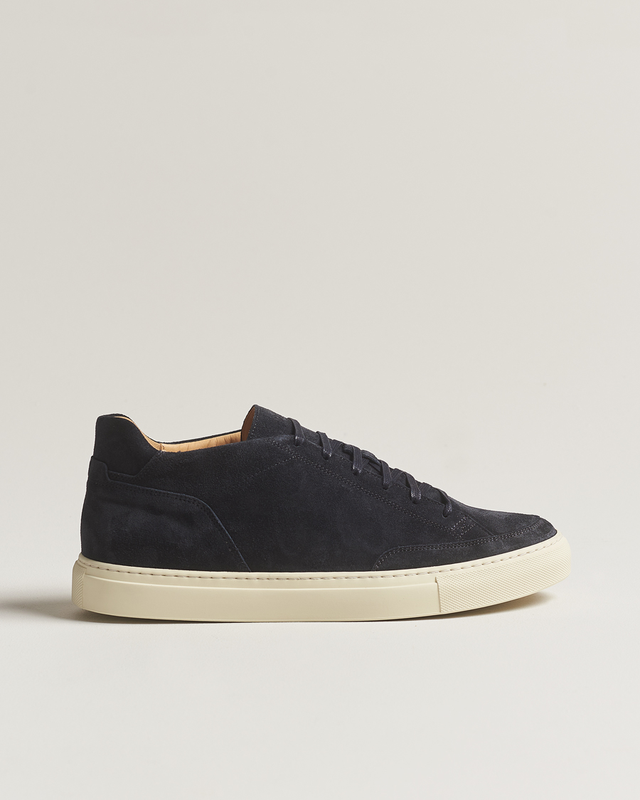 Herre | CQP Scion Mid Suede Sneaker Prussian Blue | CQP | Scion Mid Suede Sneaker Prussian Blue