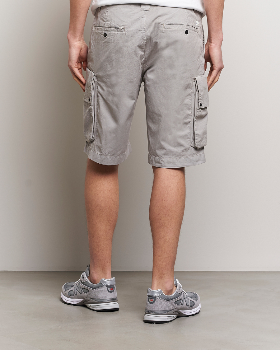 Herre | Shorts | C.P. Company | Twill Stretch Cargo Shorts Grey