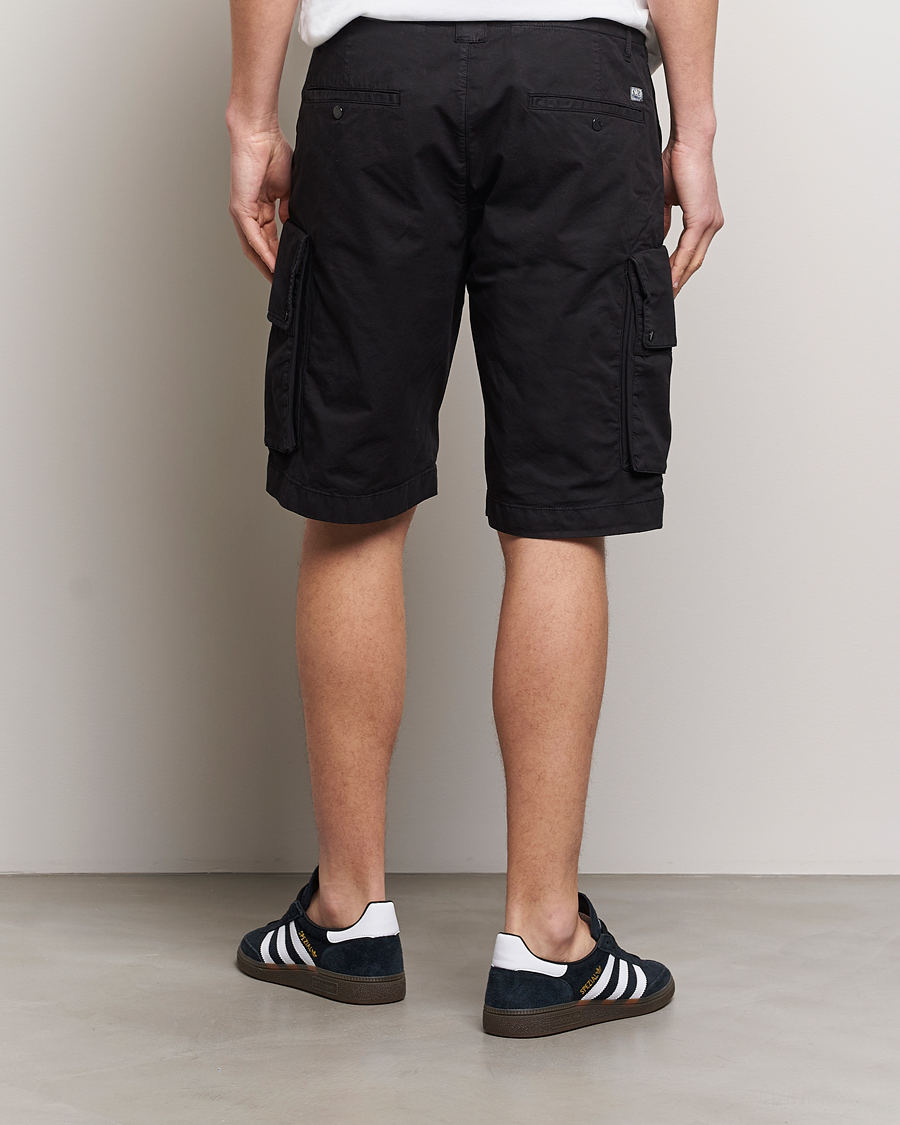 Herre | Shorts | C.P. Company | Twill Stretch Cargo Shorts Black