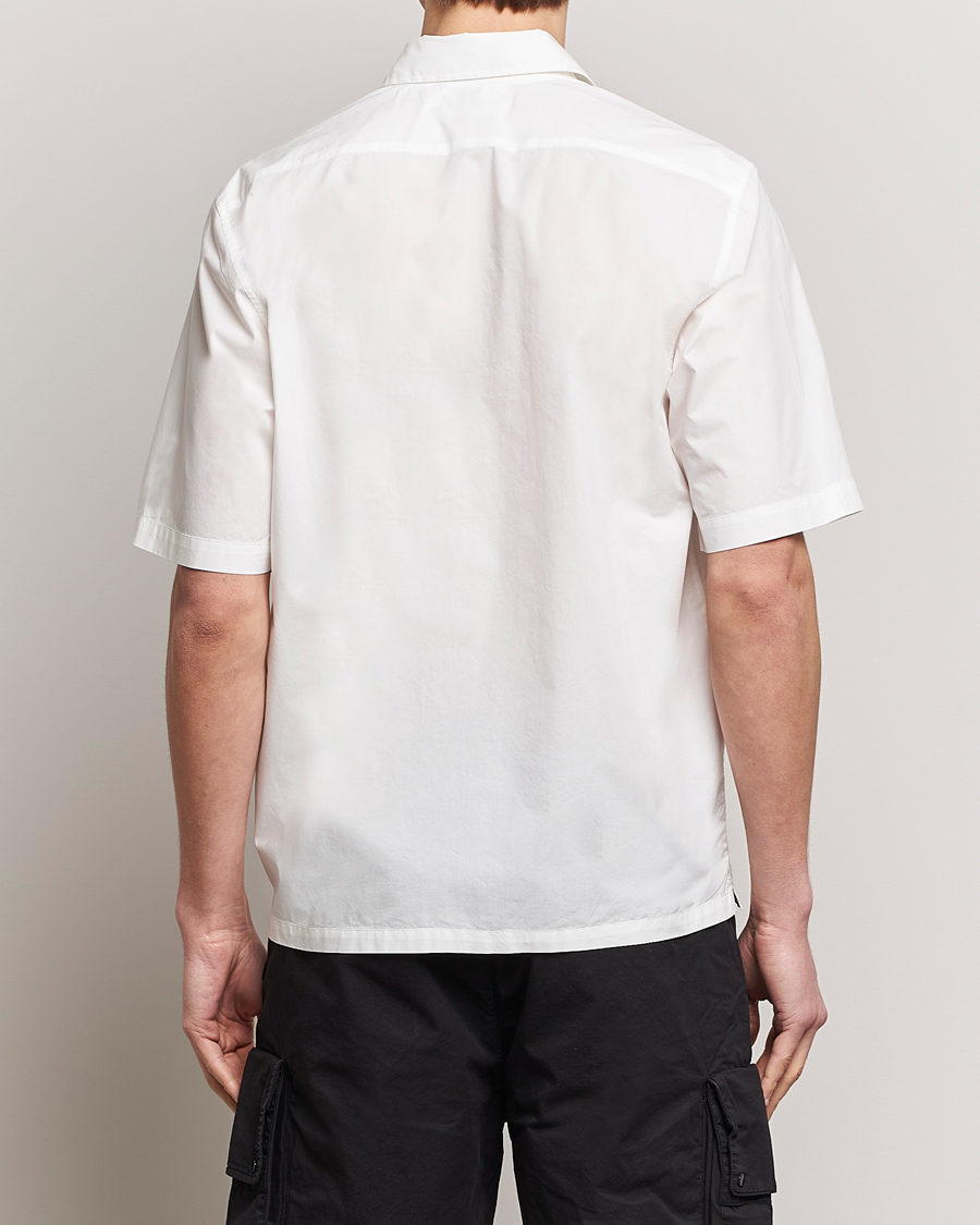 Herre | Skjorter | C.P. Company | Short Sleeve Popline Shirt White