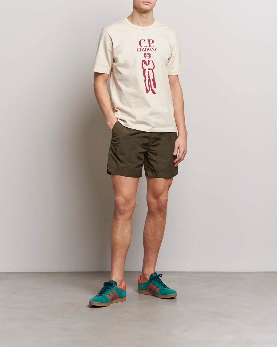 Herre | Badeshorts | C.P. Company | Eco Chrome-R Swimshorts Dark Olive