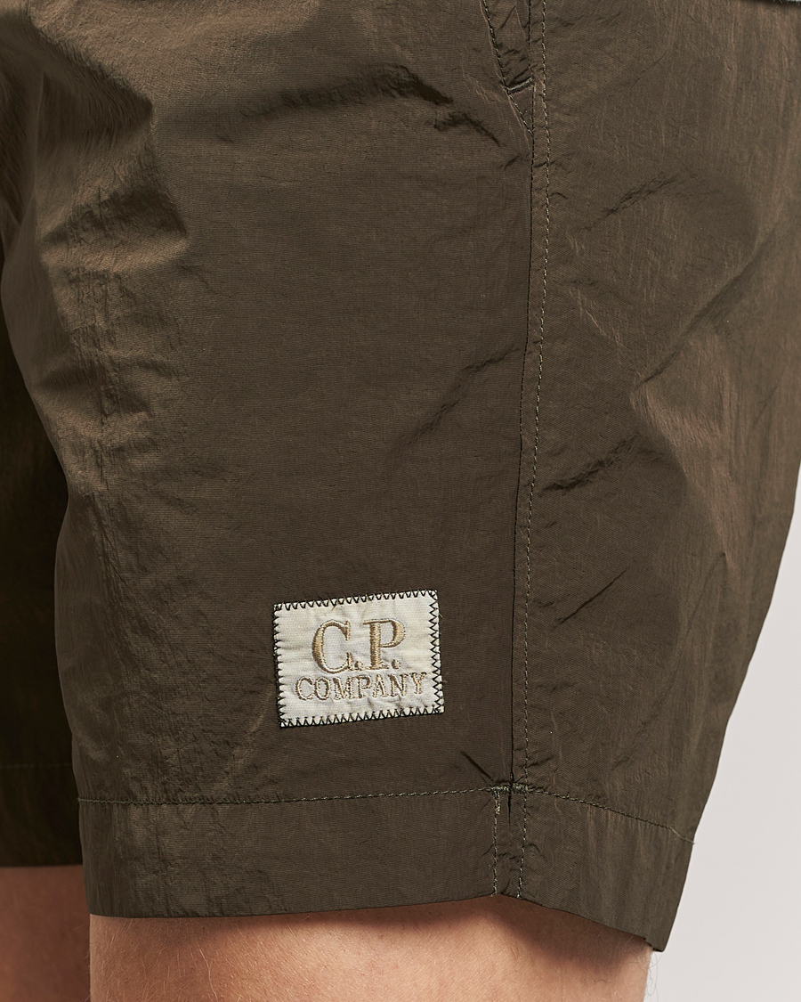 Herre | Badeshorts | C.P. Company | Eco Chrome-R Swimshorts Dark Olive