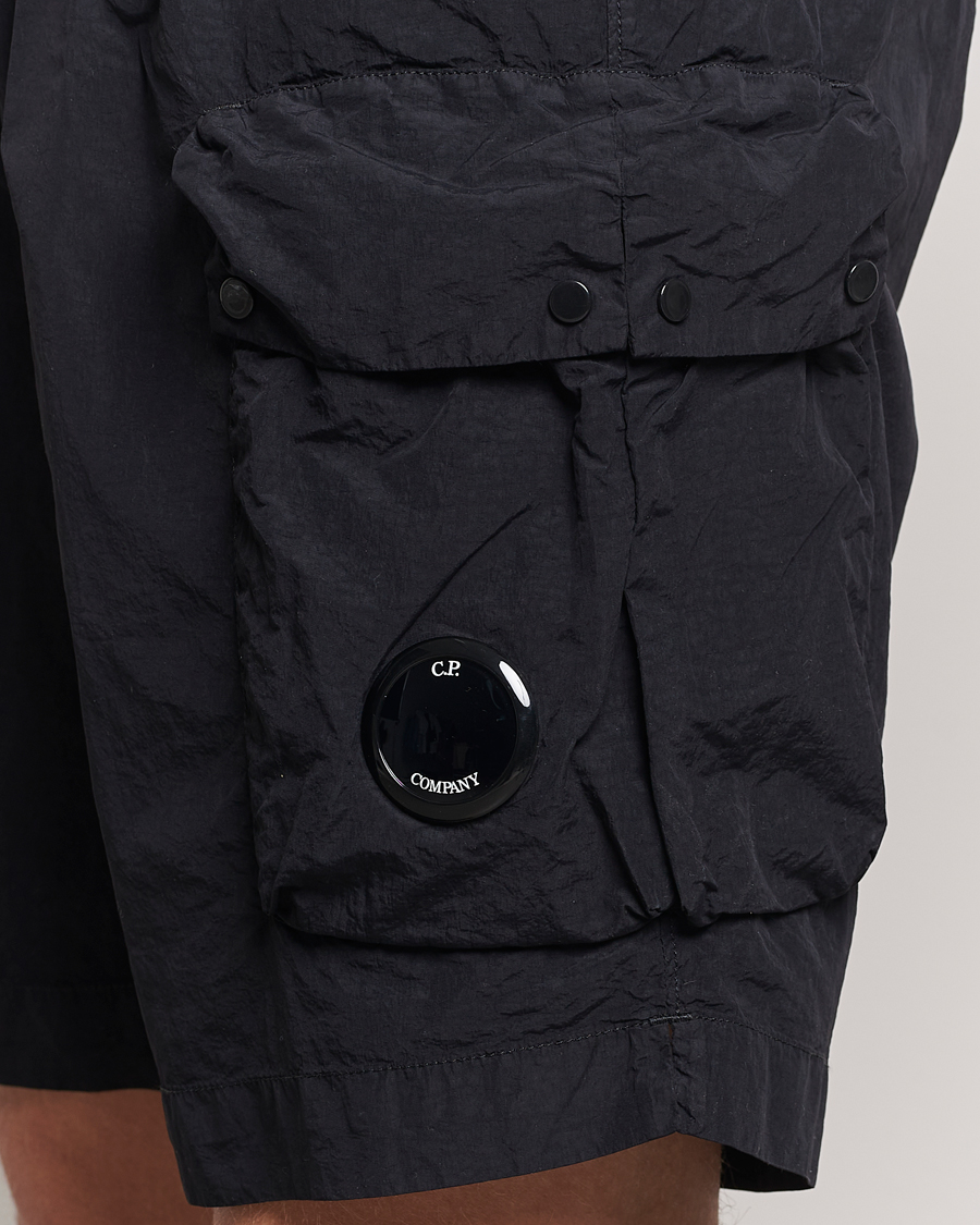 Herre | Badeshorts | C.P. Company | Flatt Nylon Cargo Swimshorts Black