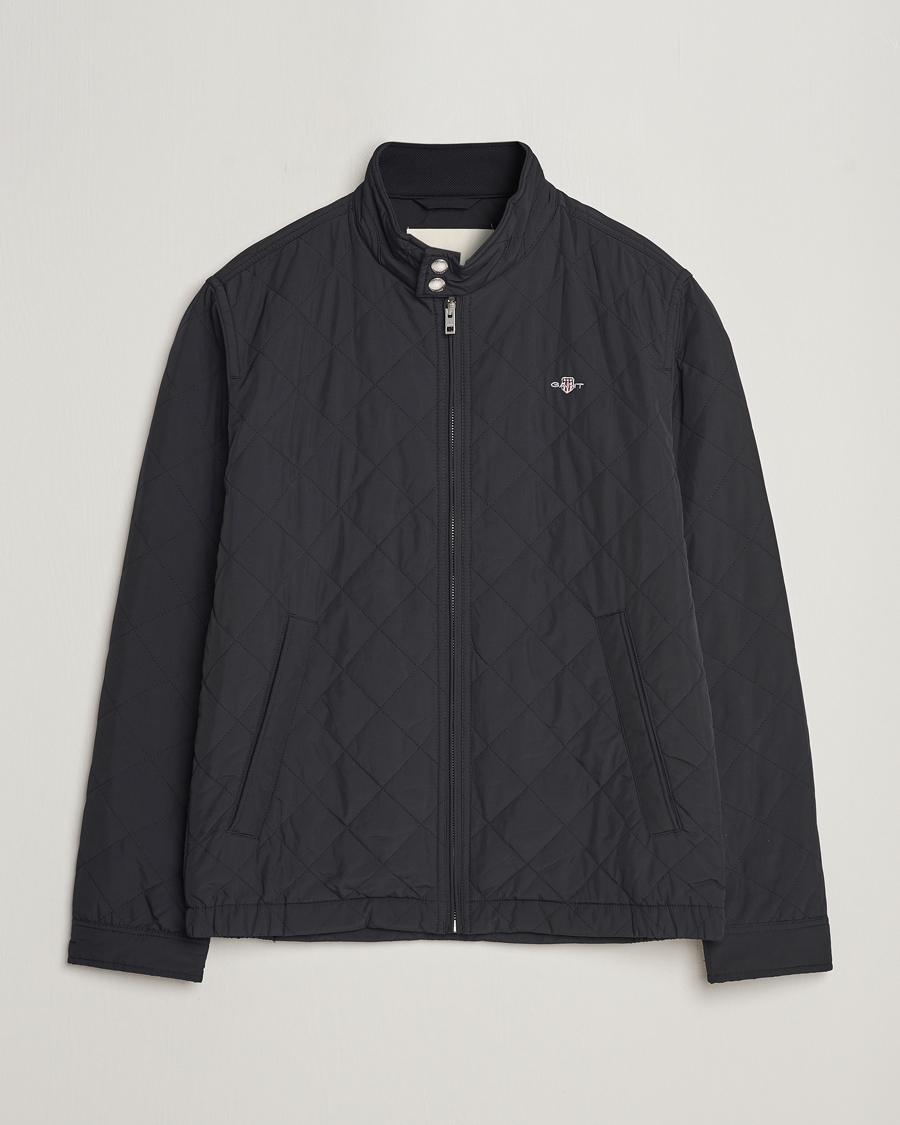 Herre | Jakker | Gant | The Quilted Windcheater Black