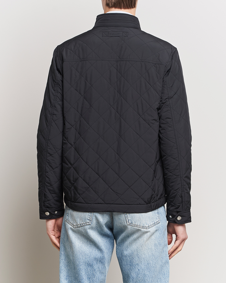 Herre | Jakker | Gant | The Quilted Windcheater Black