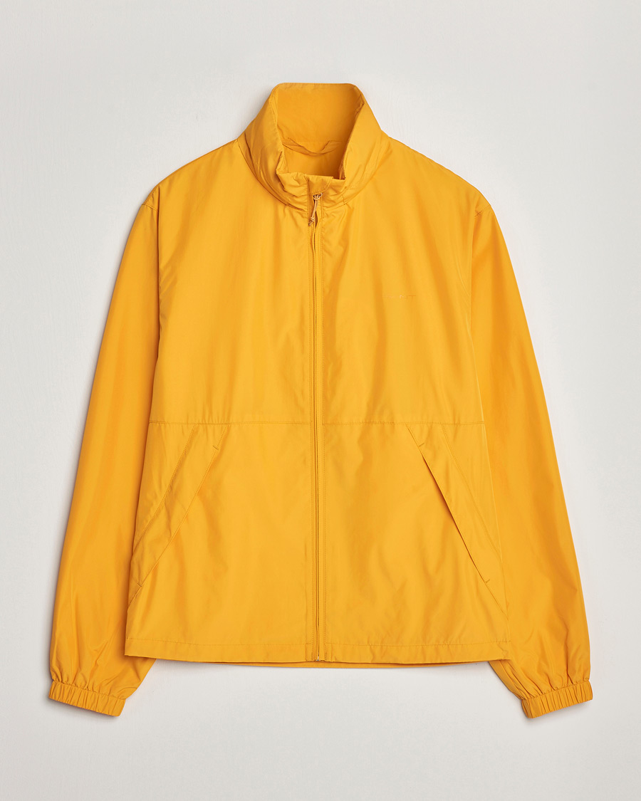 Herre | Jakker | GANT | Light Nylon Windcheater Medal Yellow
