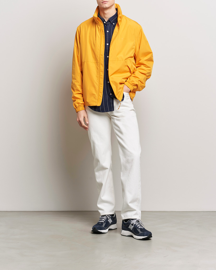 Herre | Jakker | GANT | Light Nylon Windcheater Medal Yellow