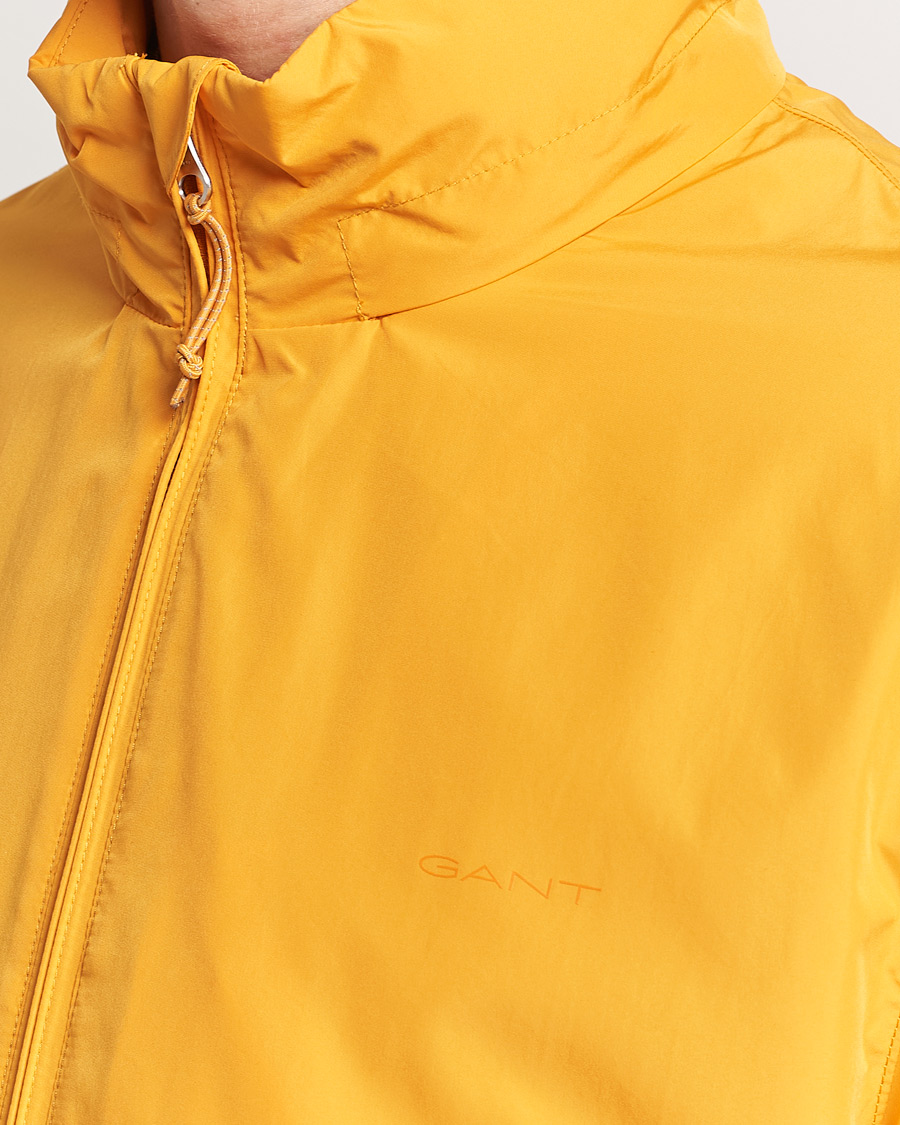 Herre | Jakker | GANT | Light Nylon Windcheater Medal Yellow