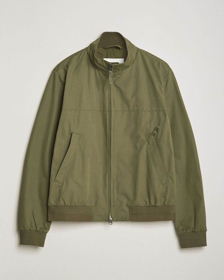 Herre | Jakker | GANT | The Hampshire Jacket Dryed Rosemary