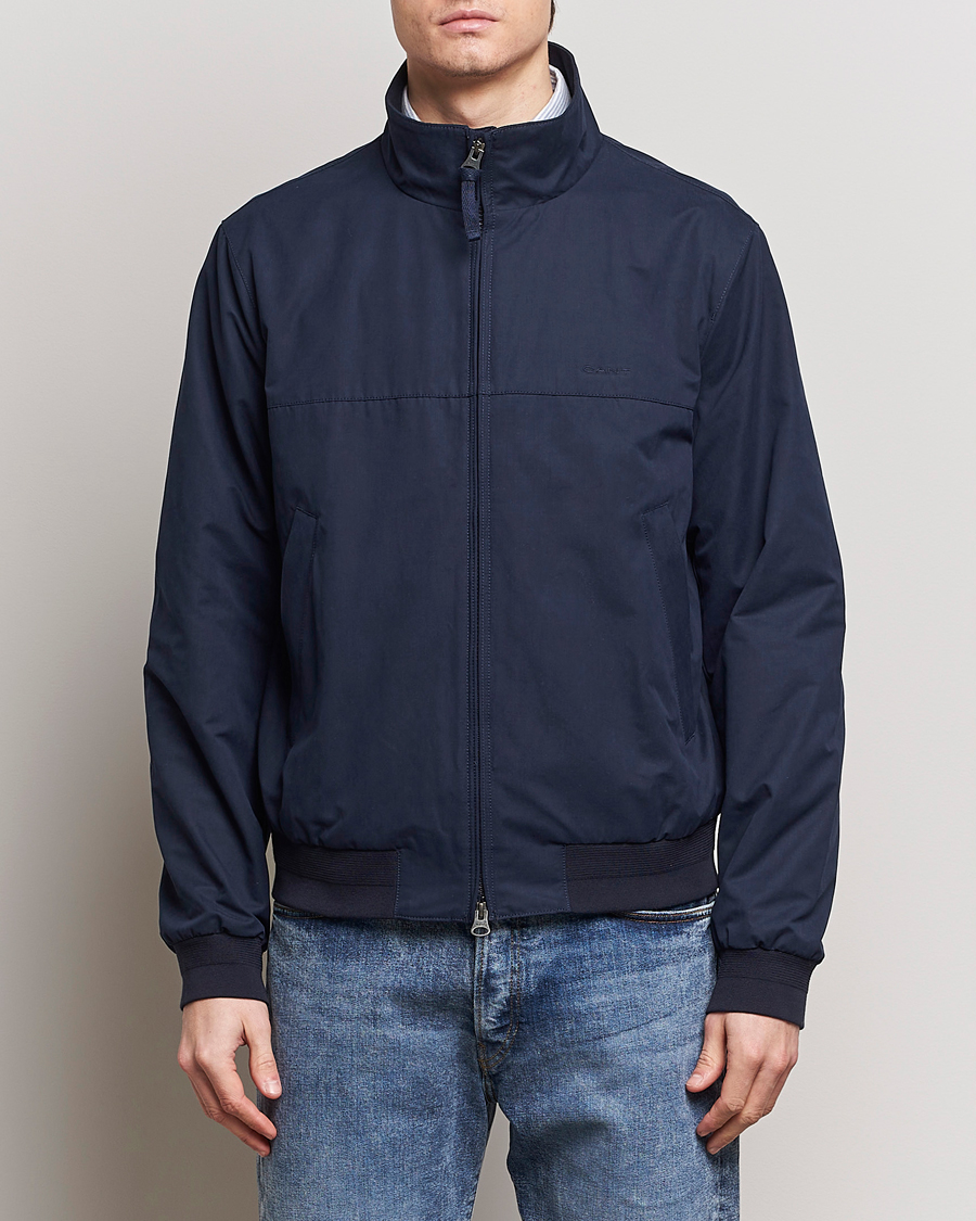 Herre | GANT | GANT | The Hampshire Jacket Evening Blue