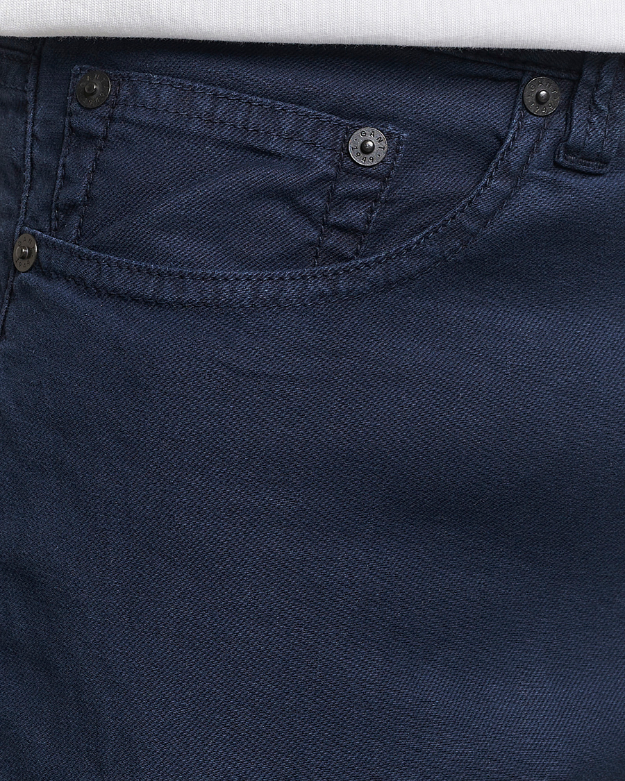 Herre | Bukser | GANT | Cotton/Linen 5-Pocket Trousers Marine