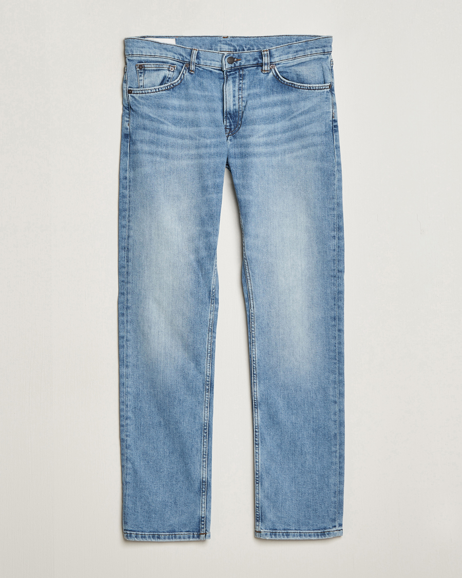 Herre | Jeans | GANT | Regular Fit Jeans Light Blue Vintage
